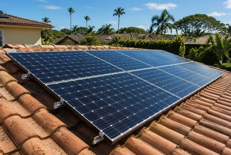 Installation de panneaux solaires à Plateau-des-Petites-Roches